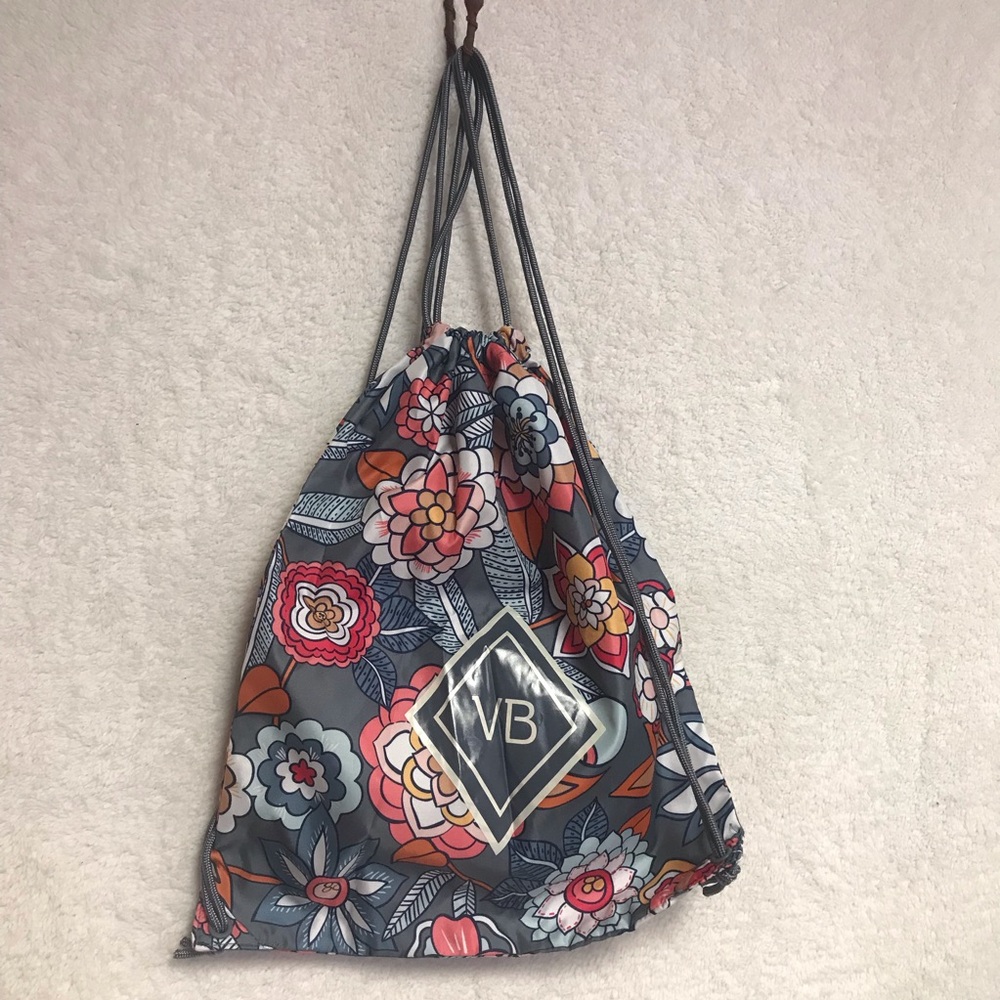 Vera Bradley Multicolor Floral draw string Backpack